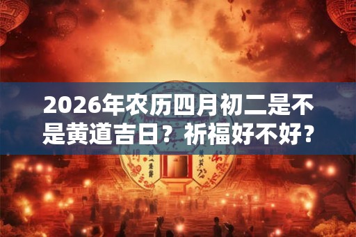 2026年农历四月初二是不是黄道吉日？祈福好不好？