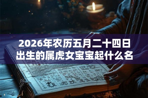 2026年农历五月二十四日出生的属虎女宝宝起什么名字好？好听稀少的女孩名字