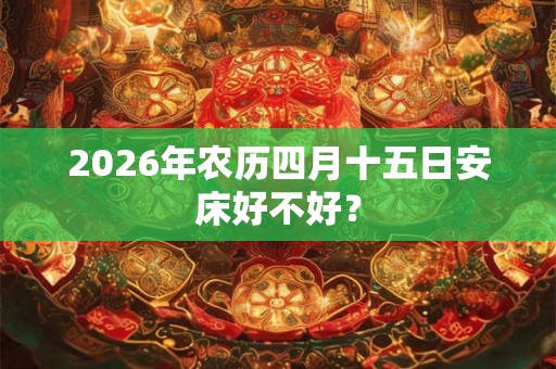 2026年农历四月十五日安床好不好? 2026年农历四月十五日安床好不好?