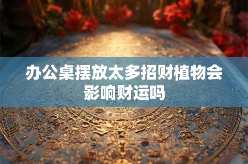 办公桌摆放太多招财植物会影响财运吗