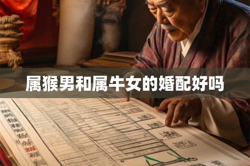 属猴男和属牛女的婚配好吗