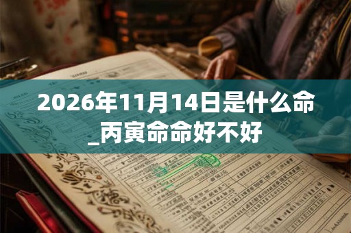 2026年11月14日是什么命_丙寅命命好不好