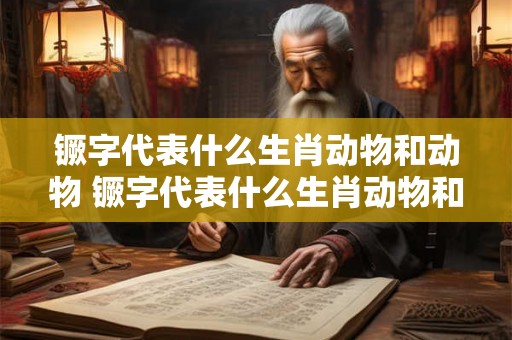 镢字代表什么生肖动物和动物 镢字代表什么生肖动物和动物的意思 镢字代表什么生肖动物和动物 镢字代表什么生肖动物和动物的意思