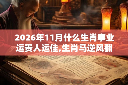 2026年11月什么生肖事业运贵人运佳,生肖马逆风翻盘