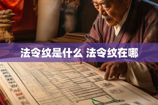 法令纹是什么 法令纹在哪 法令纹是什么 法令纹在哪