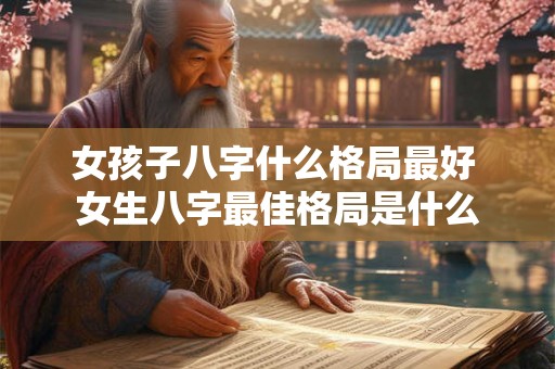 女孩子八字什么格局最好 女生八字最佳格局是什么