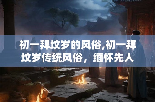 初一拜坟岁的风俗,初一拜坟岁传统风俗，缅怀先人