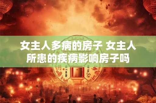 女主人多病的房子 女主人所患的疾病影响房子吗