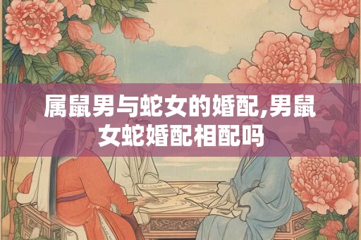 属鼠男与蛇女的婚配,男鼠女蛇婚配相配吗 属鼠男与蛇女的婚配,男鼠女蛇婚配相配吗