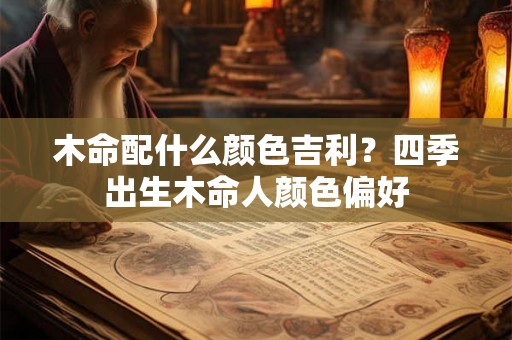 木命配什么颜色吉利？四季出生木命人颜色偏好