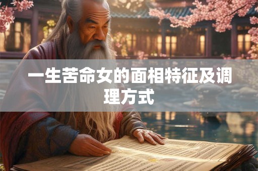 一生苦命女的面相特征及调理方式 一生苦命女的面相特征及调理方式