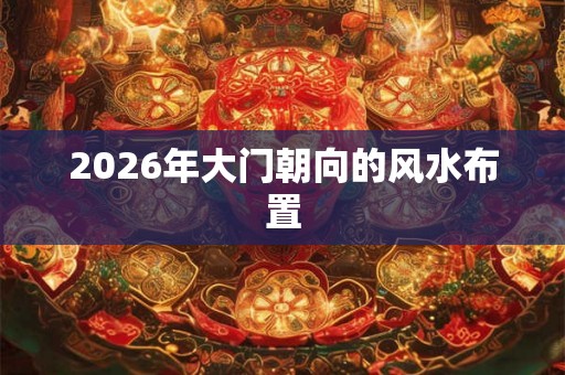 2026年大门朝向的风水布置