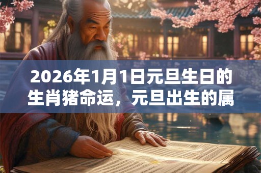2026年1月1日元旦生日的生肖猪命运，元旦出生的属猪的人命运解析