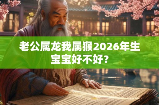老公属龙我属猴2026年生宝宝好不好? 老公属龙我属猴2026年生宝宝好不好?