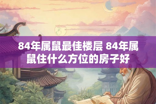 84年属鼠最佳楼层 84年属鼠住什么方位的房子好