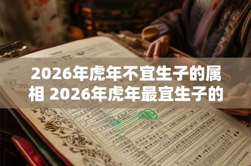 2026年虎年不宜生子的属相 2026年虎年最宜生子的生肖