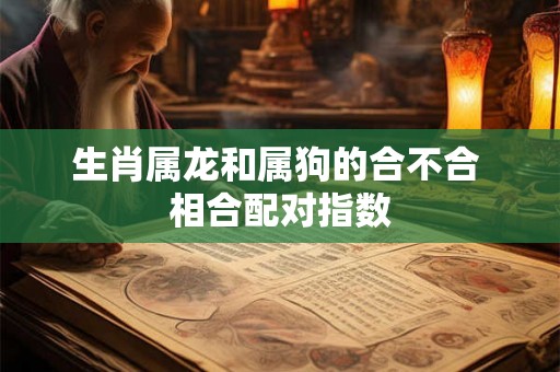 生肖属龙和属狗的合不合 相合配对指数 生肖属龙和属狗的合不合 相合配对指数