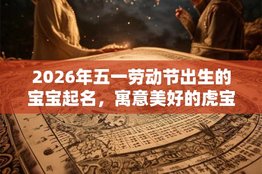 2026年五一劳动节出生的宝宝起名，寓意美好的虎宝宝名字推荐