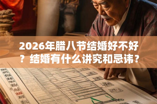 2026年腊八节结婚好不好？结婚有什么讲究和忌讳？