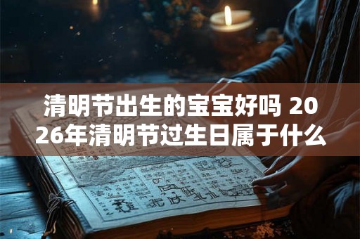 清明节出生的宝宝好吗 2026年清明节过生日属于什么星座