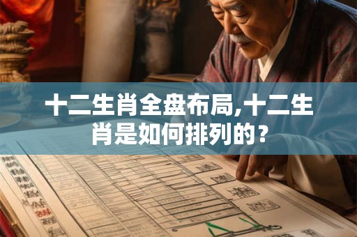 十二生肖全盘布局,十二生肖是如何排列的？