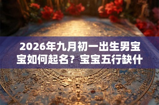 2026年九月初一出生男宝宝如何起名?宝宝五行缺什么? 2026年九月初一出生男宝宝如何起名?宝宝五行缺什么?