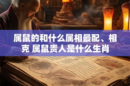 属鼠的和什么属相最配、相克 属鼠贵人是什么生肖 属鼠的和什么属相最配、相克 属鼠贵人是什么生肖