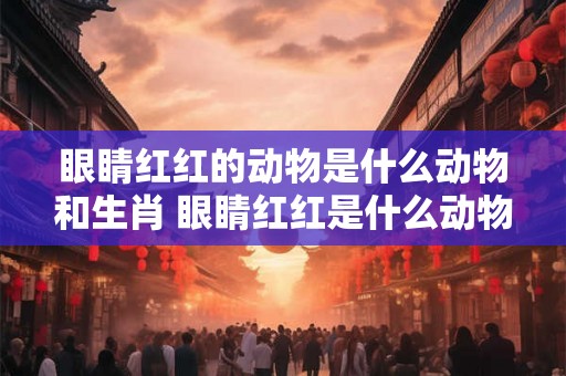 眼睛红红的动物是什么动物和生肖 眼睛红红是什么动物？
