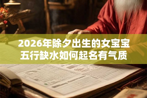 2026年除夕出生的女宝宝五行缺水如何起名有气质