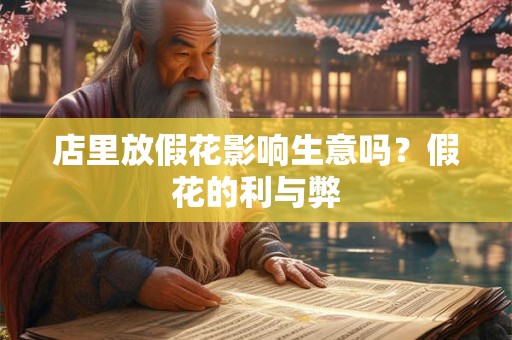 店里放假花影响生意吗？假花的利与弊