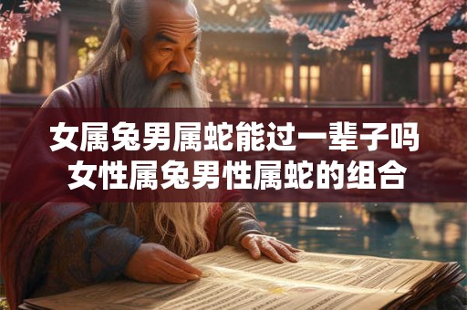 女属兔男属蛇能过一辈子吗 女性属兔男性属蛇的组合适合长期相处吗