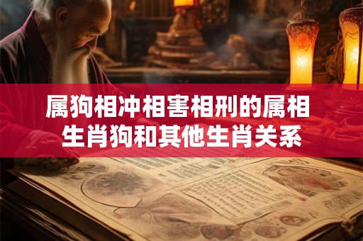 属狗相冲相害相刑的属相 生肖狗和其他生肖关系 属狗相冲相害相刑的属相 生肖狗和其他生肖关系