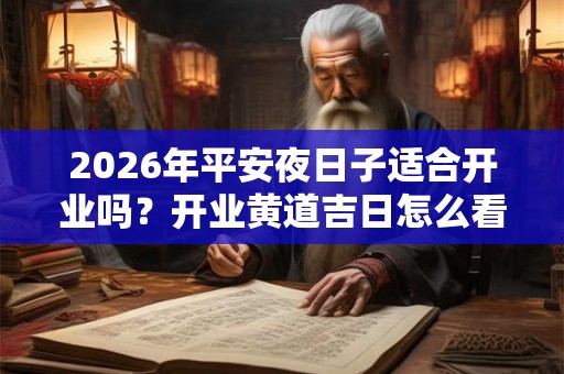 2026年平安夜日子适合开业吗？开业黄道吉日怎么看？