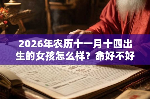 2026年农历十一月十四出生的女孩怎么样？命好不好？