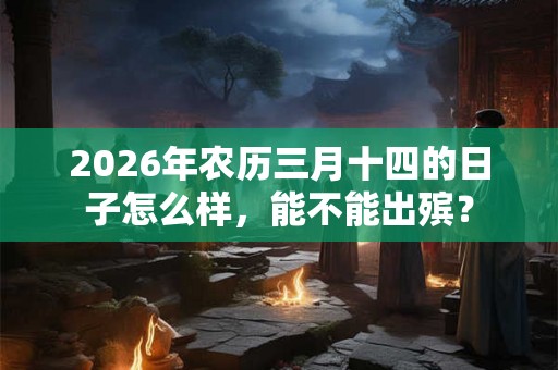 2026年农历三月十四的日子怎么样，能不能出殡？