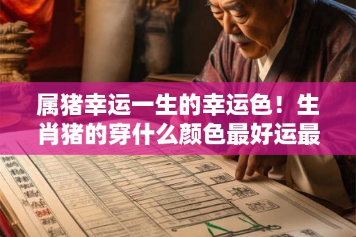 属猪幸运一生的幸运色!生肖猪的穿什么颜色最好运最幸福 属猪幸运一生的幸运色!生肖猪的穿什么颜色最好运最幸福