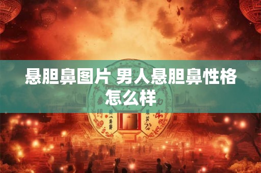 悬胆鼻图片 男人悬胆鼻性格怎么样