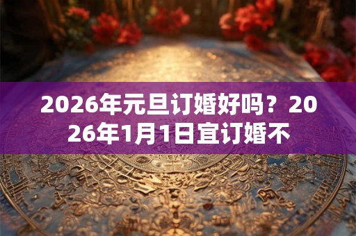 2026年元旦订婚好吗？2026年1月1日宜订婚不