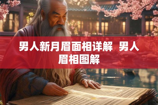 男人新月眉面相详解 男人眉相图解 男人新月眉面相详解 男人眉相图解