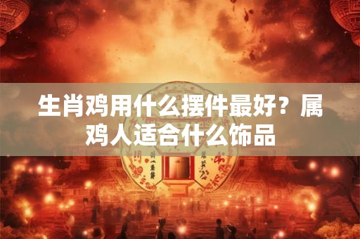 生肖鸡用什么摆件最好？属鸡人适合什么饰品