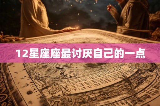 12星座座最讨厌自己的一点 12星座座最讨厌自己的一点