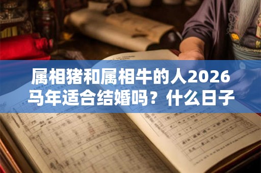属相猪和属相牛的人2026马年适合结婚吗?什么日子结婚好? 属相猪和属相牛的人2026马年适合结婚吗?什么日子结婚好?