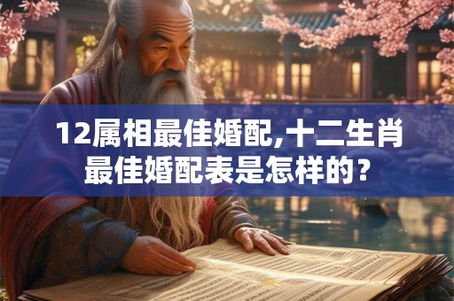 12属相最佳婚配,十二生肖最佳婚配表是怎样的? 12属相最佳婚配,十二生肖最佳婚配表是怎样的?