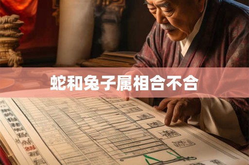 蛇和兔子属相合不合