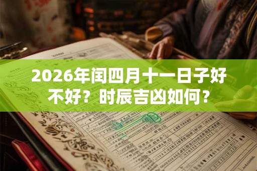 2026年闰四月十一日子好不好？时辰吉凶如何？