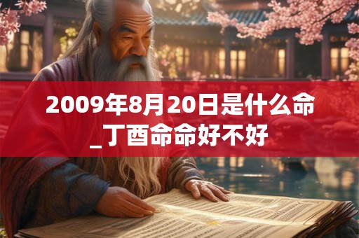 2009年8月20日是什么命_丁酉命命好不好