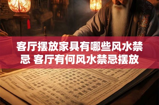 客厅摆放家具有哪些风水禁忌 客厅有何风水禁忌摆放家具