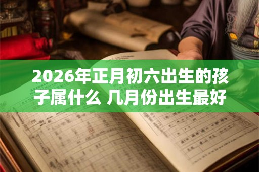 2026年正月初六出生的孩子属什么 几月份出生最好