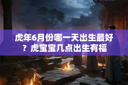 虎年6月份哪一天出生最好？虎宝宝几点出生有福