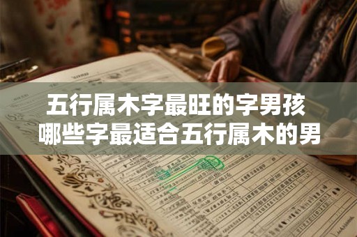 五行属木字最旺的字男孩 哪些字最适合五行属木的男孩